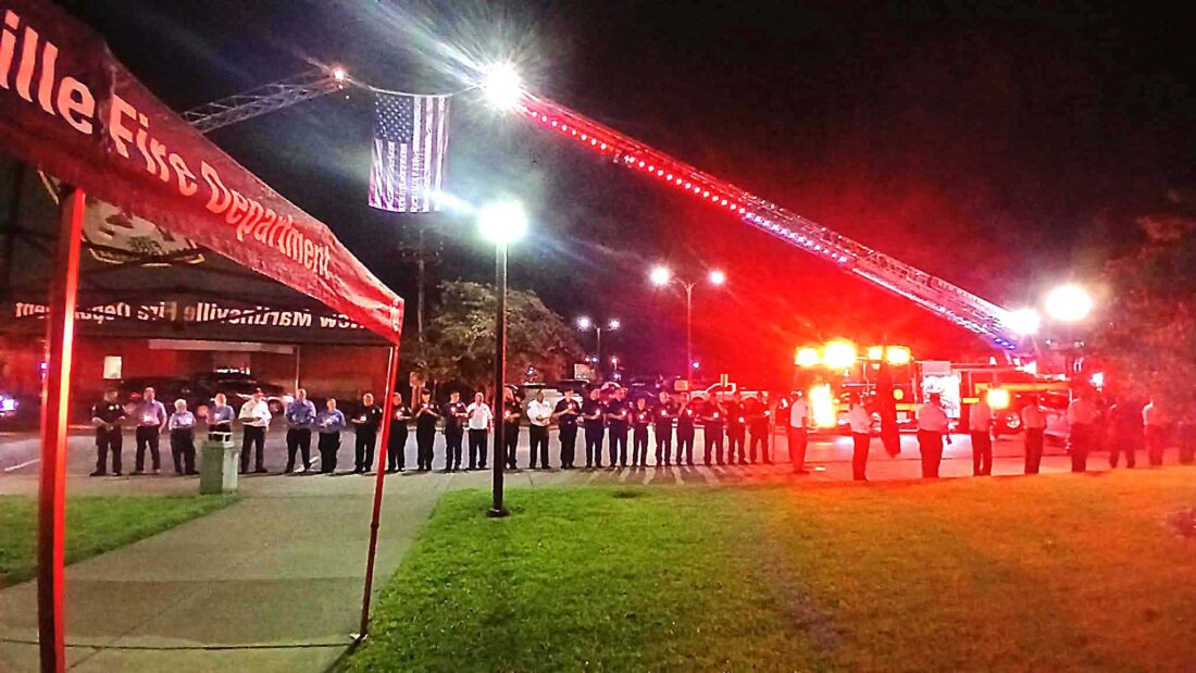 New Martinsville FD Holds 9/11 Remembrance